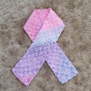 Handmade Multicolor Thick Warm Crochet Long Scarf